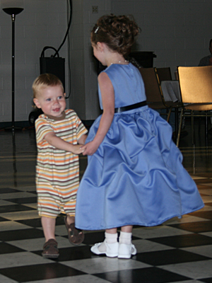 Dancing with cousins