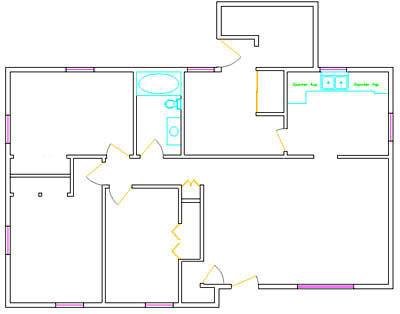 original floor plan